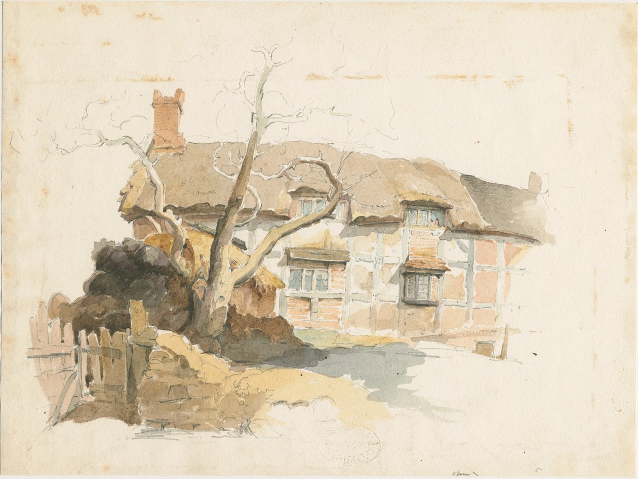 Wolseley - Chata: akwarela, bd [1817-1845] autorstwa Thomas Peploe Wood