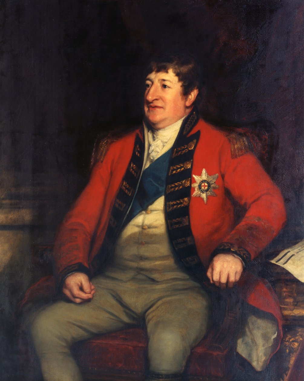 Portret Hugh, 2. księcia Northumberland, ok. 1815-17 (olej na płótnie) autorstwa Thomas Phillips
