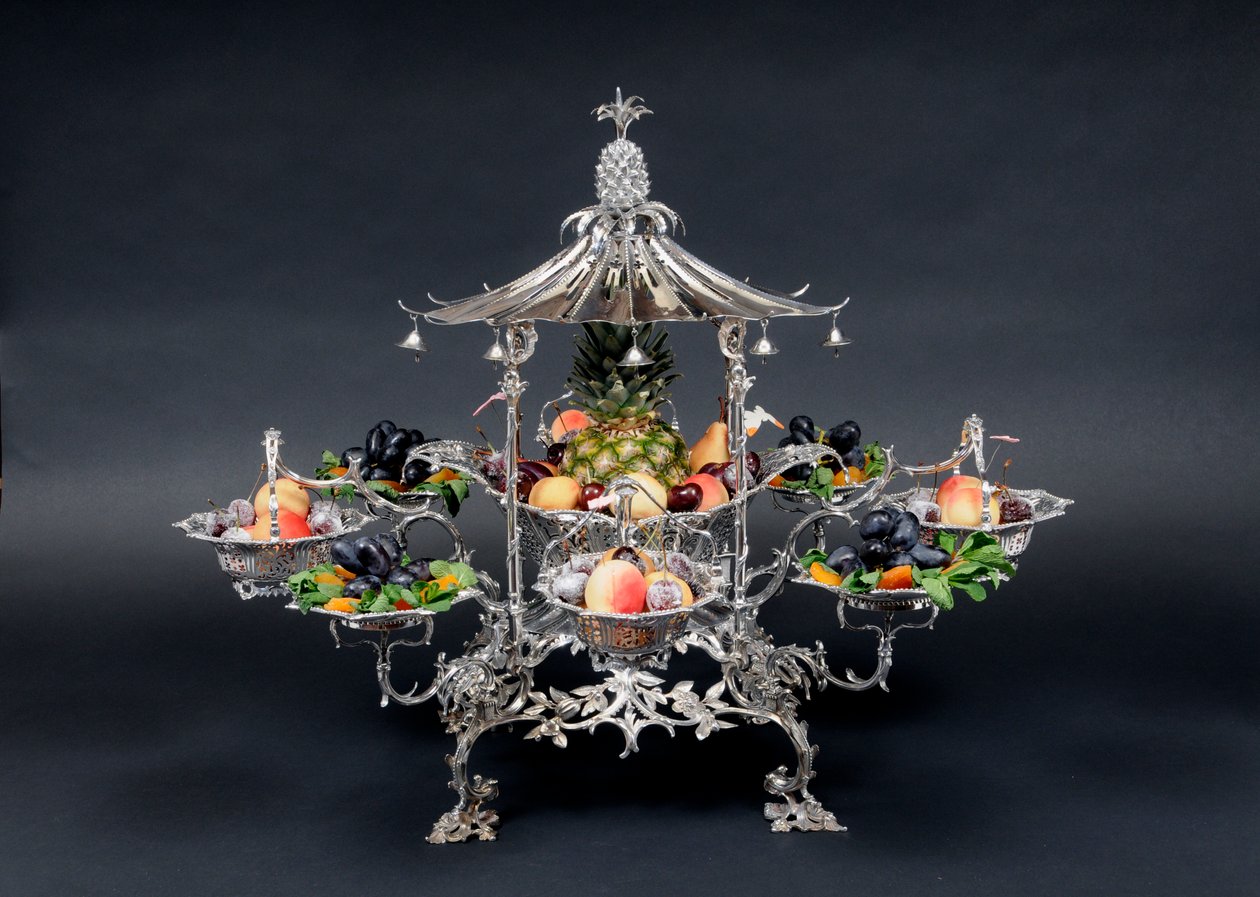 Chinoiserie eperge autorstwa Thomas Pitts