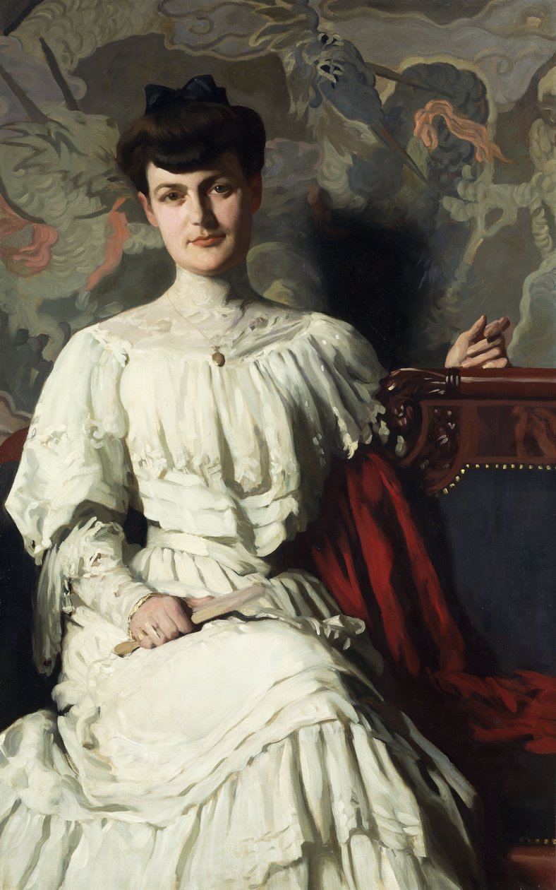 Portret Marty Hientz, ok. 1930 r. 1906 autorstwa Thomas Pollock Anschutz