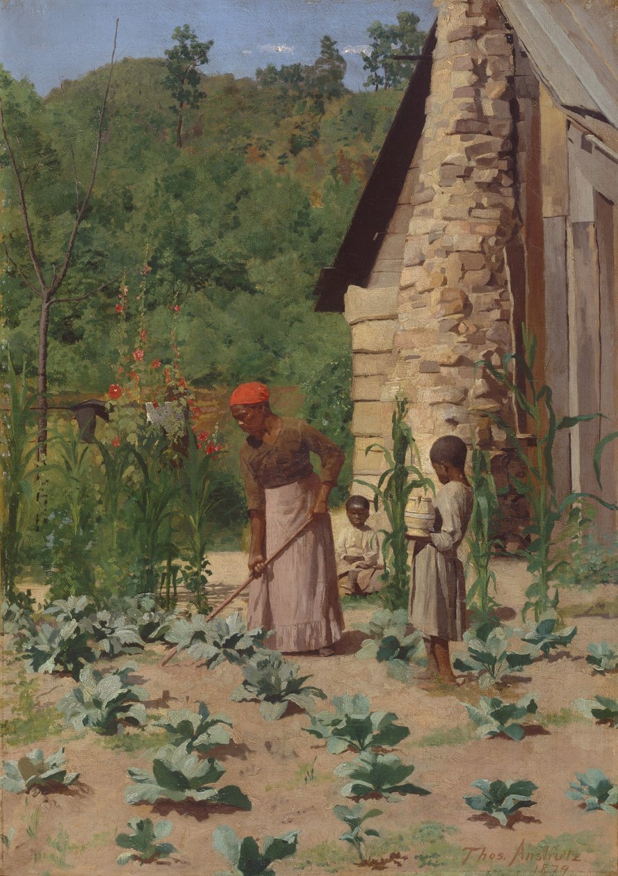 Sposób, w jaki żyją, 1879 autorstwa Thomas Pollock Anshutz