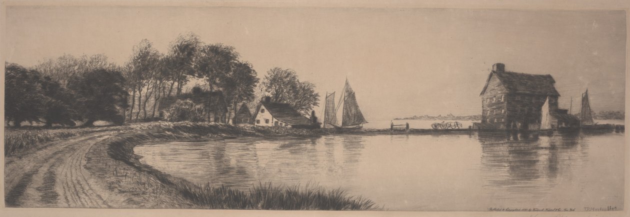 Krajobraz autorstwa Thomas Rathbone Manley