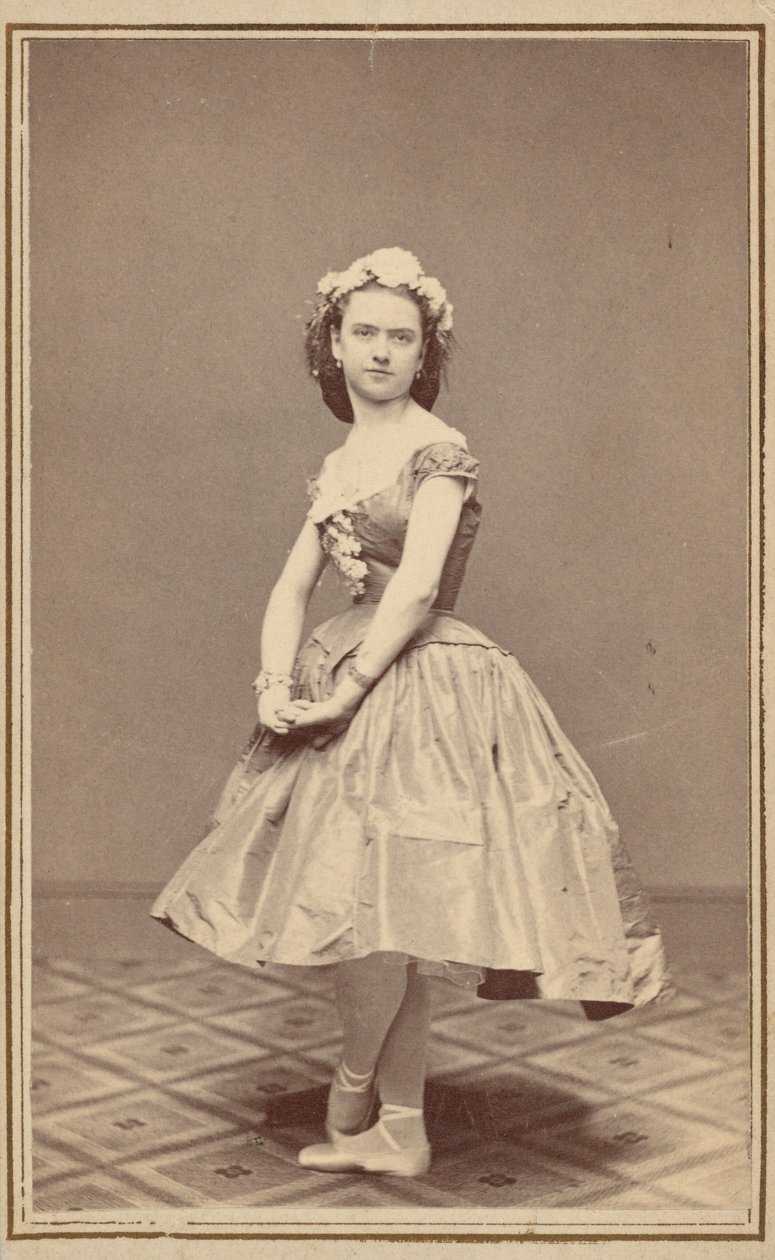 Portret tancerki baletowej, ok. 1860 (zdjęcie) autorstwa Thomas Rice Burnham