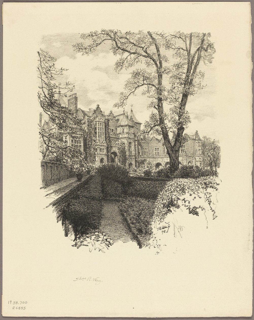 Dom Holandii autorstwa Thomas Robert Way