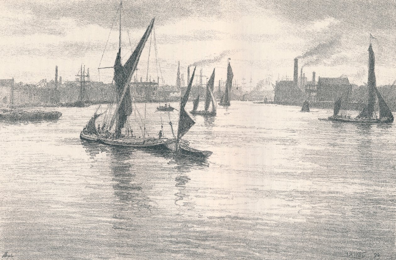 Basen Dolny. 1898 autorstwa Thomas Robert Way
