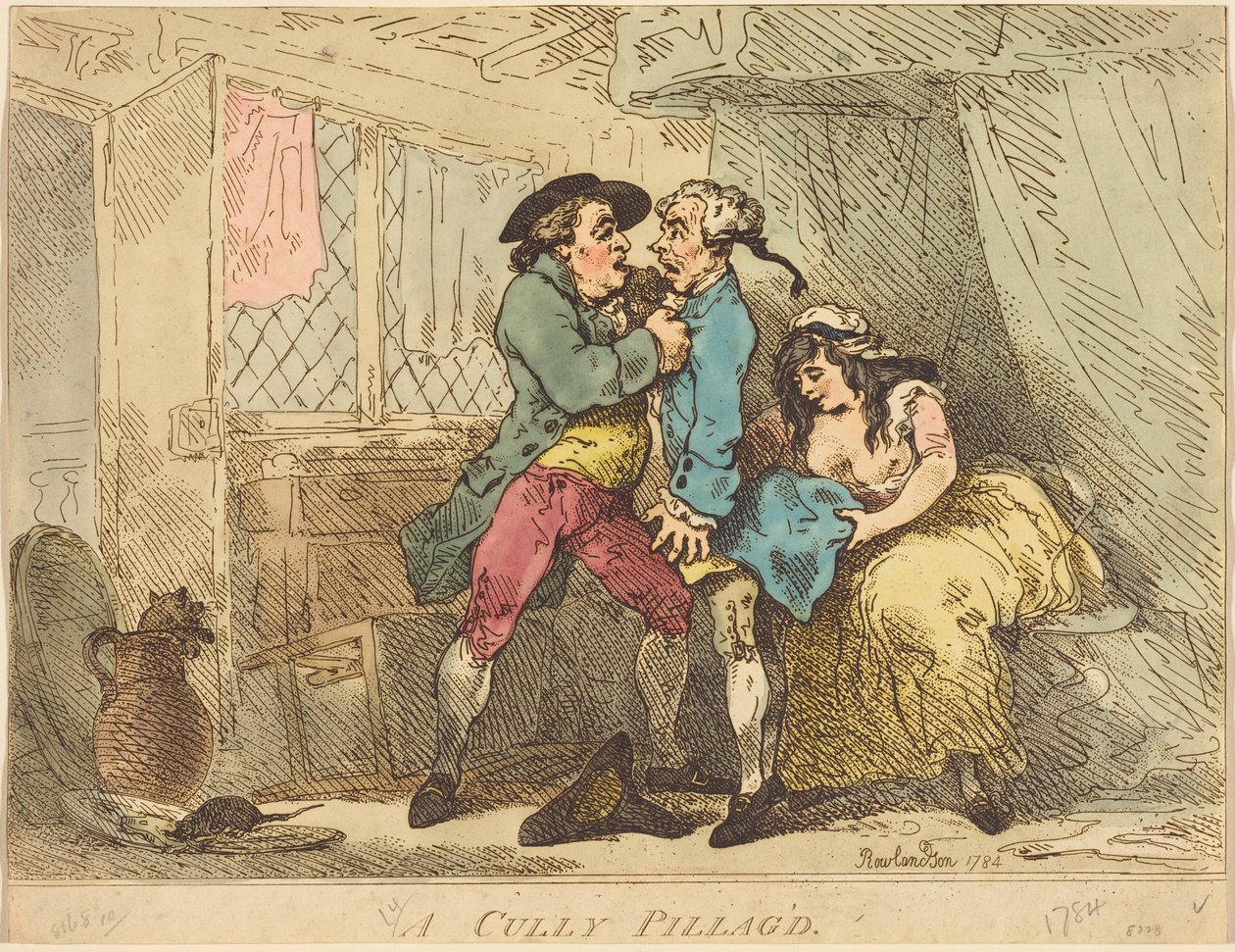 Splądrowane Cully autorstwa Thomas Rowlandson
