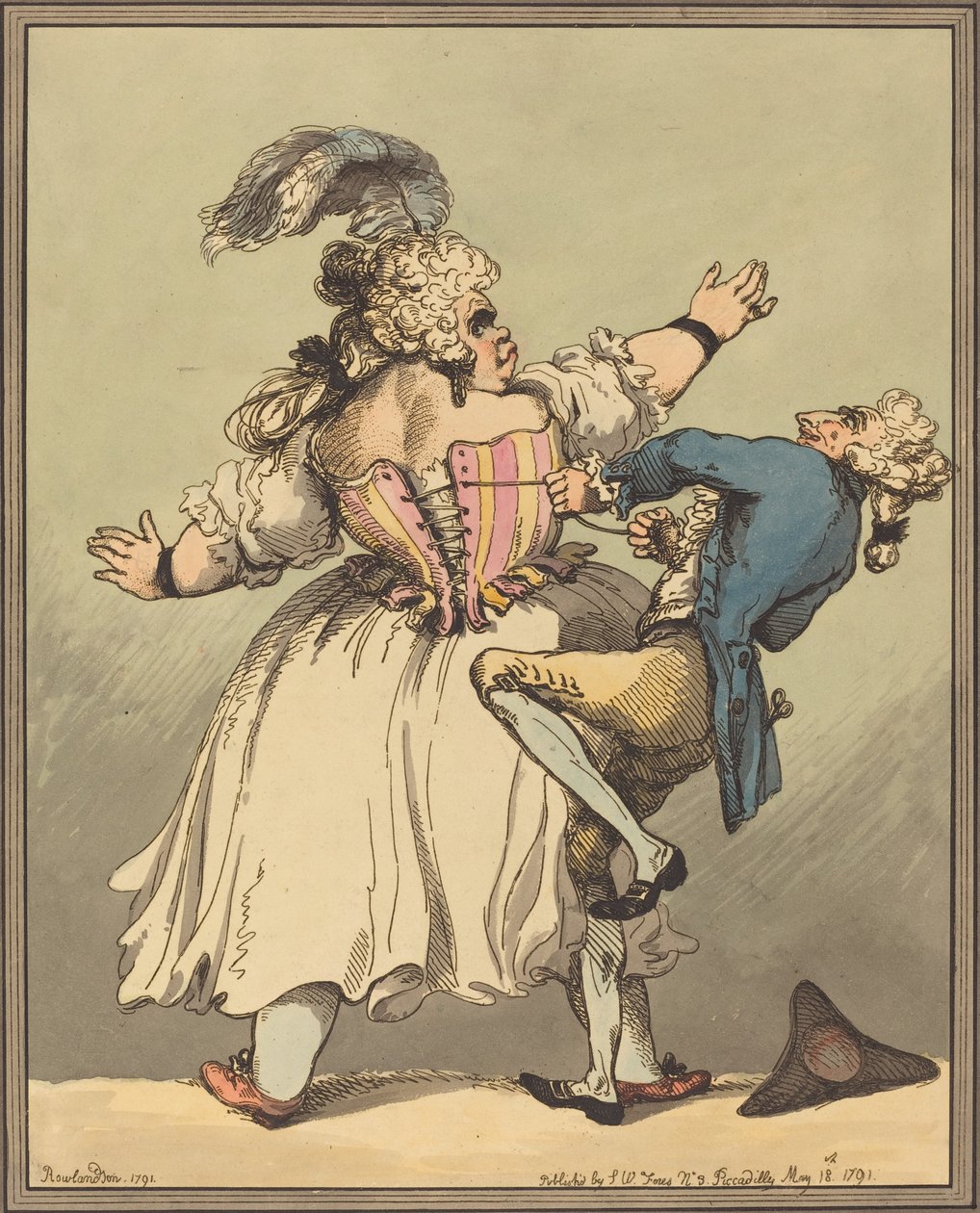 Trochę mocniej autorstwa Thomas Rowlandson