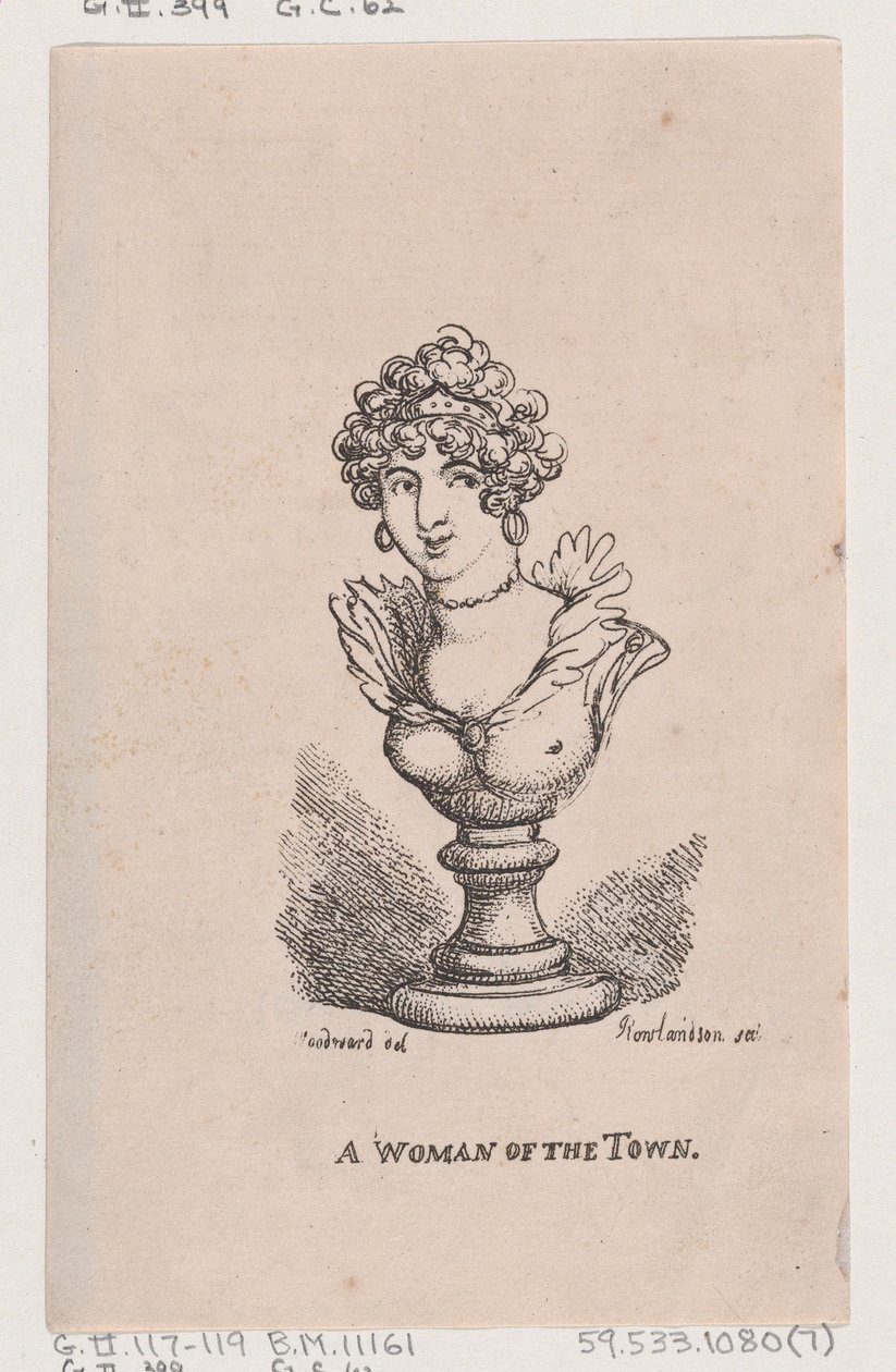 Kobieta z miasta, kwiecień 1808., kwiecień 1808. autorstwa Thomas Rowlandson