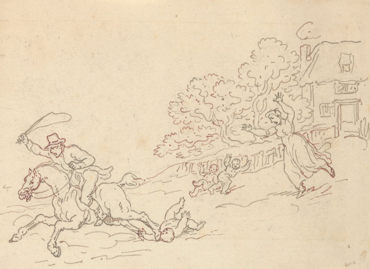 Rysunek albumu autorstwa Thomas Rowlandson