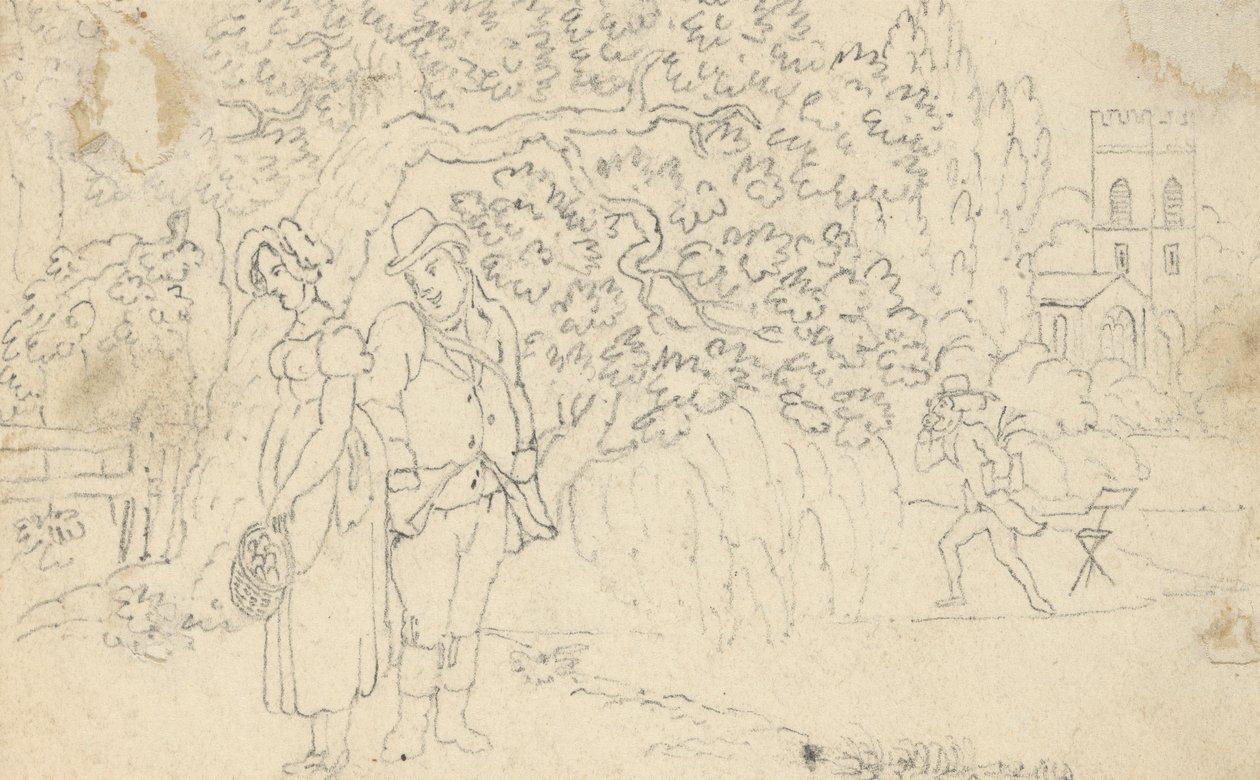 Rysunek albumu autorstwa Thomas Rowlandson