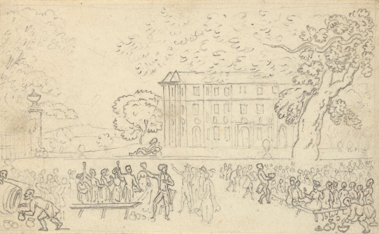 Rysunek albumu autorstwa Thomas Rowlandson