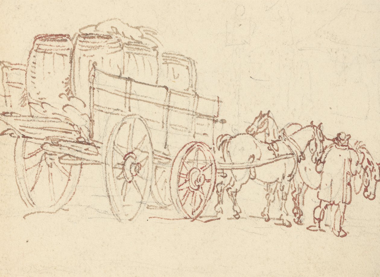 Álbum Desenho polimento autorstwa Thomas Rowlandson