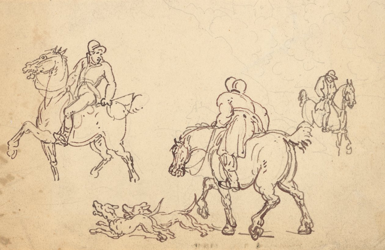 Rysunek albumu autorstwa Thomas Rowlandson