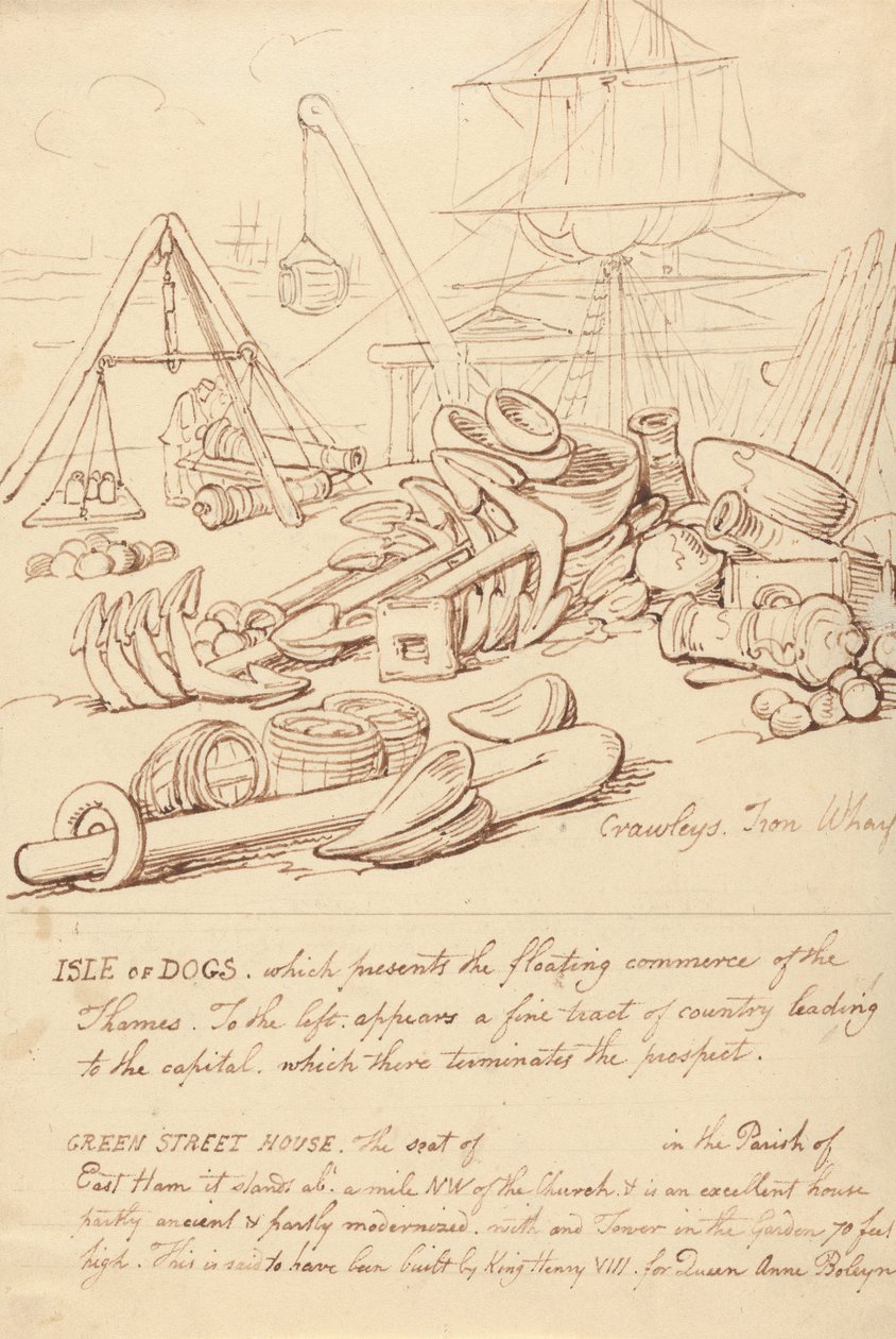 Rysunek z albumu autorstwa Thomas Rowlandson