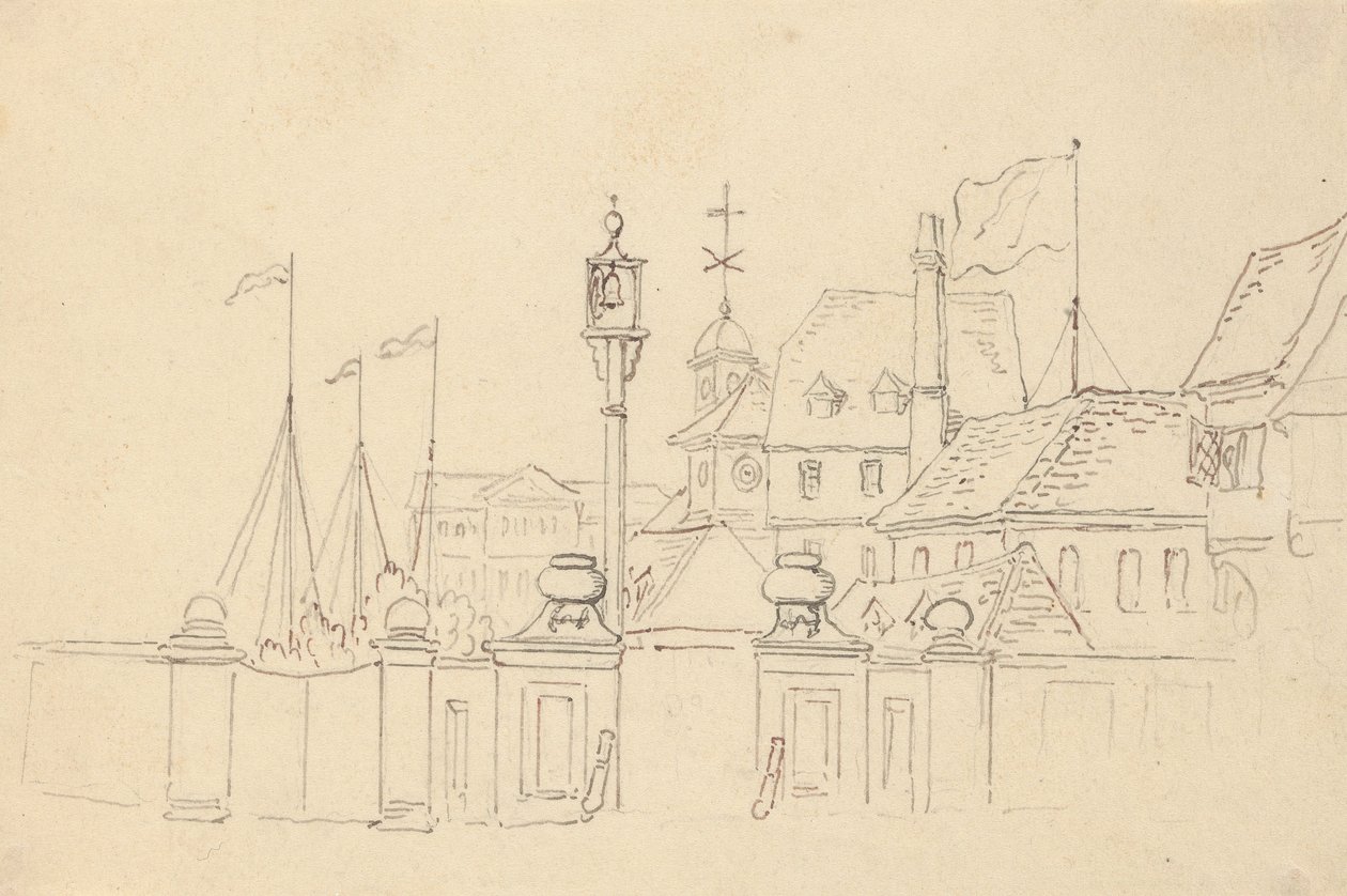 Rysunek z albumu autorstwa Thomas Rowlandson