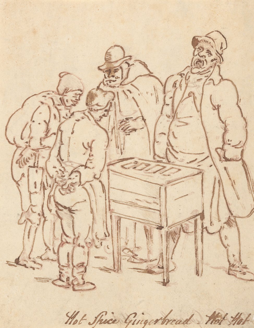 Rysunek z albumu autorstwa Thomas Rowlandson