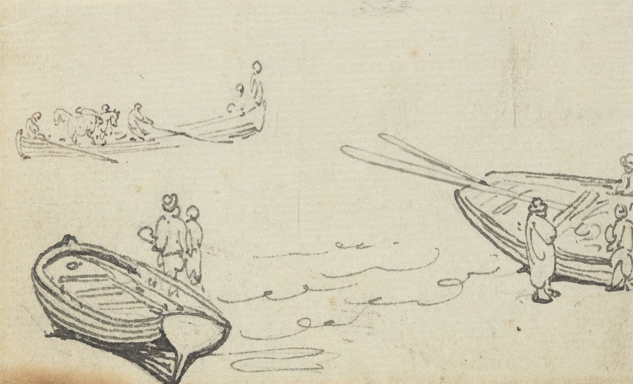 Rysunek z albumu autorstwa Thomas Rowlandson