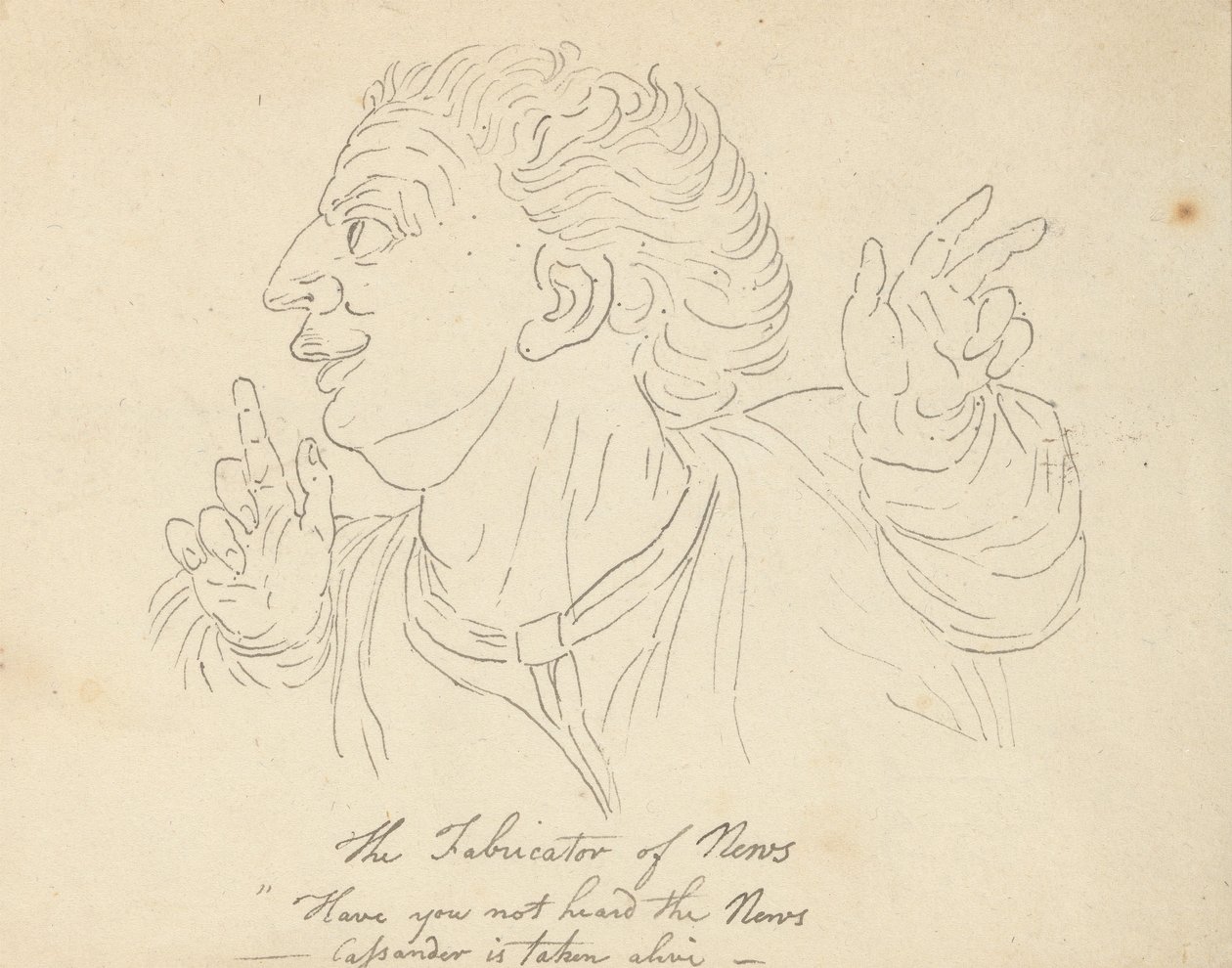 Rysunek z albumu autorstwa Thomas Rowlandson