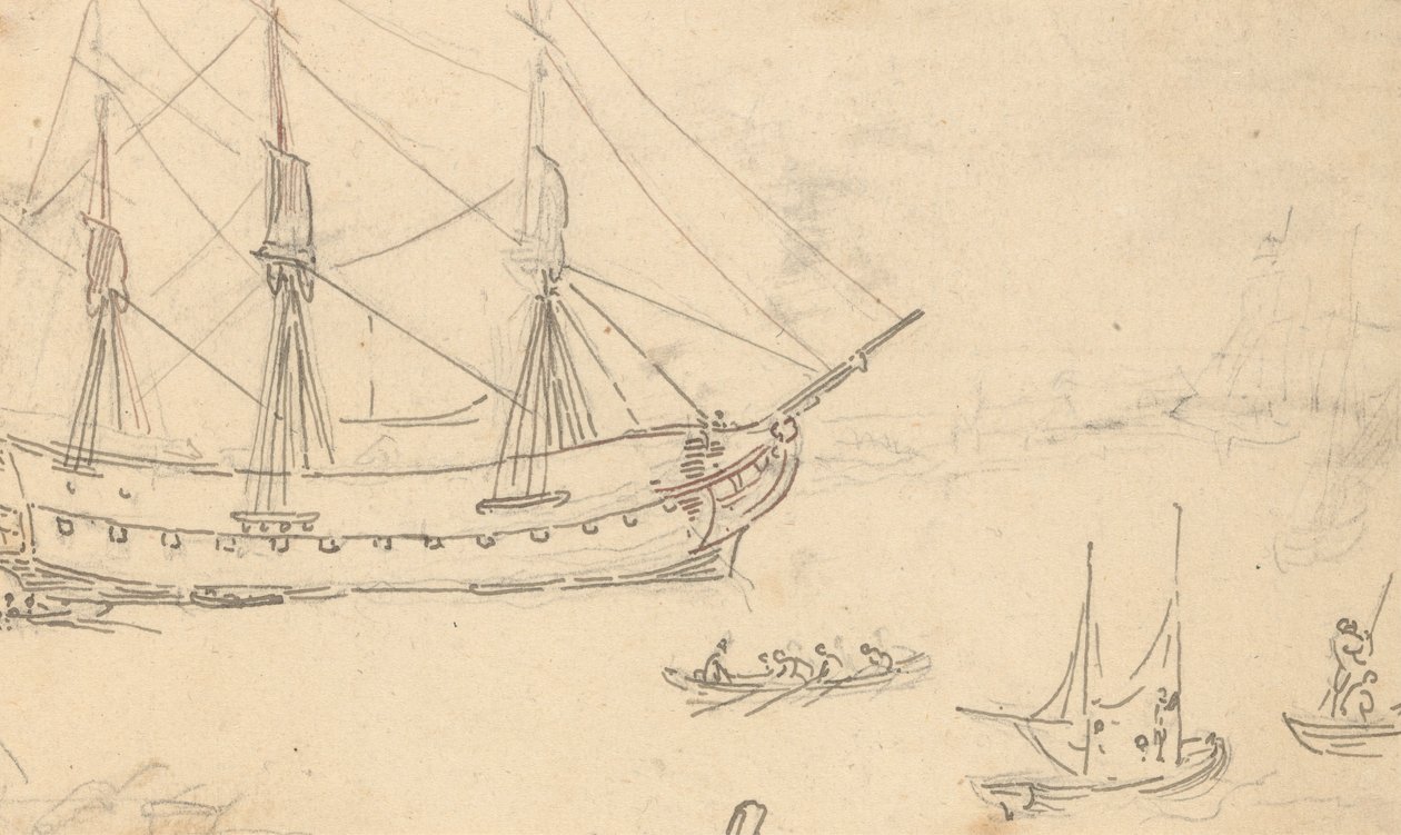 Rysunek z albumu autorstwa Thomas Rowlandson