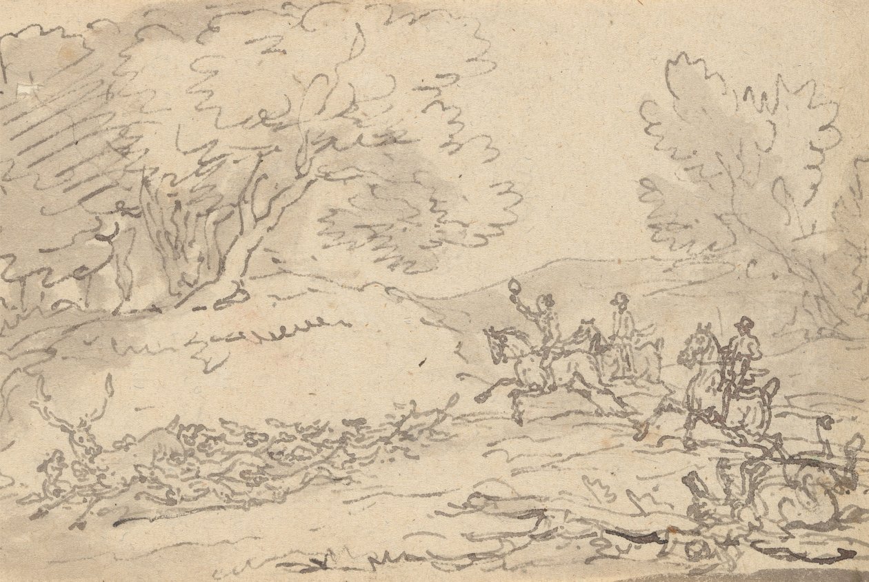 Rysunek z albumu autorstwa Thomas Rowlandson