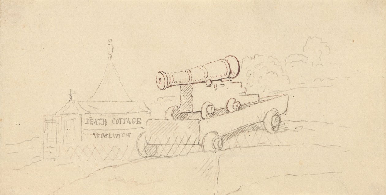 Rysunek z albumu autorstwa Thomas Rowlandson