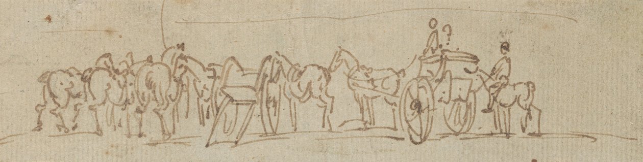 Rysunek z albumu autorstwa Thomas Rowlandson
