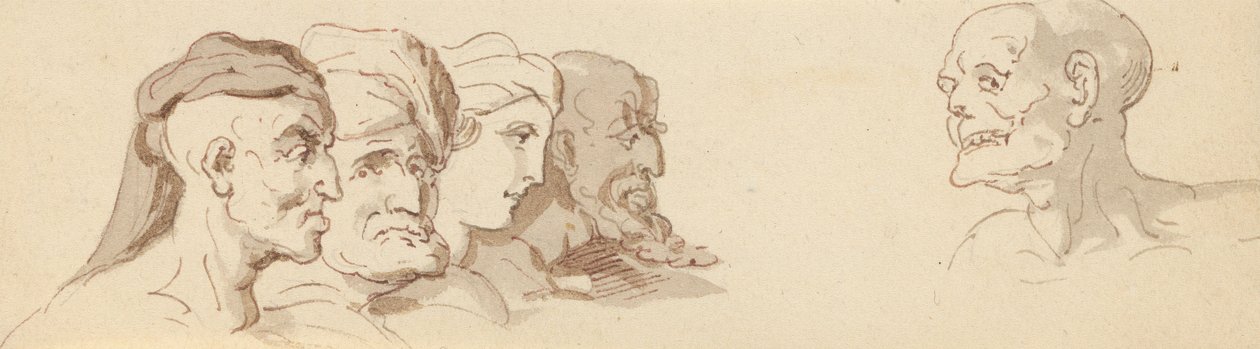 Rysunek z albumu autorstwa Thomas Rowlandson