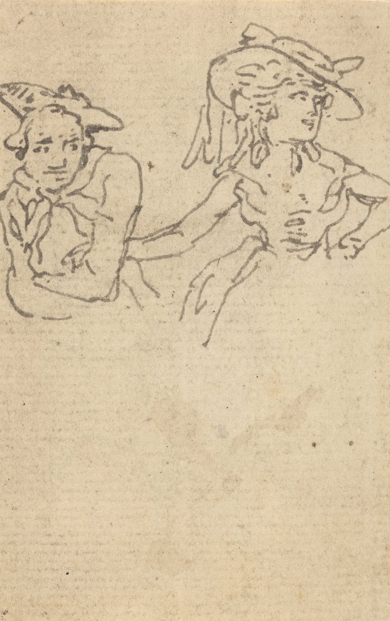Rysunek z albumu autorstwa Thomas Rowlandson