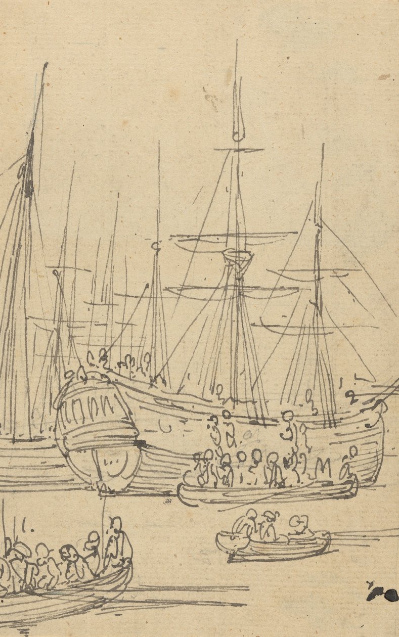 Rysunek z albumu autorstwa Thomas Rowlandson