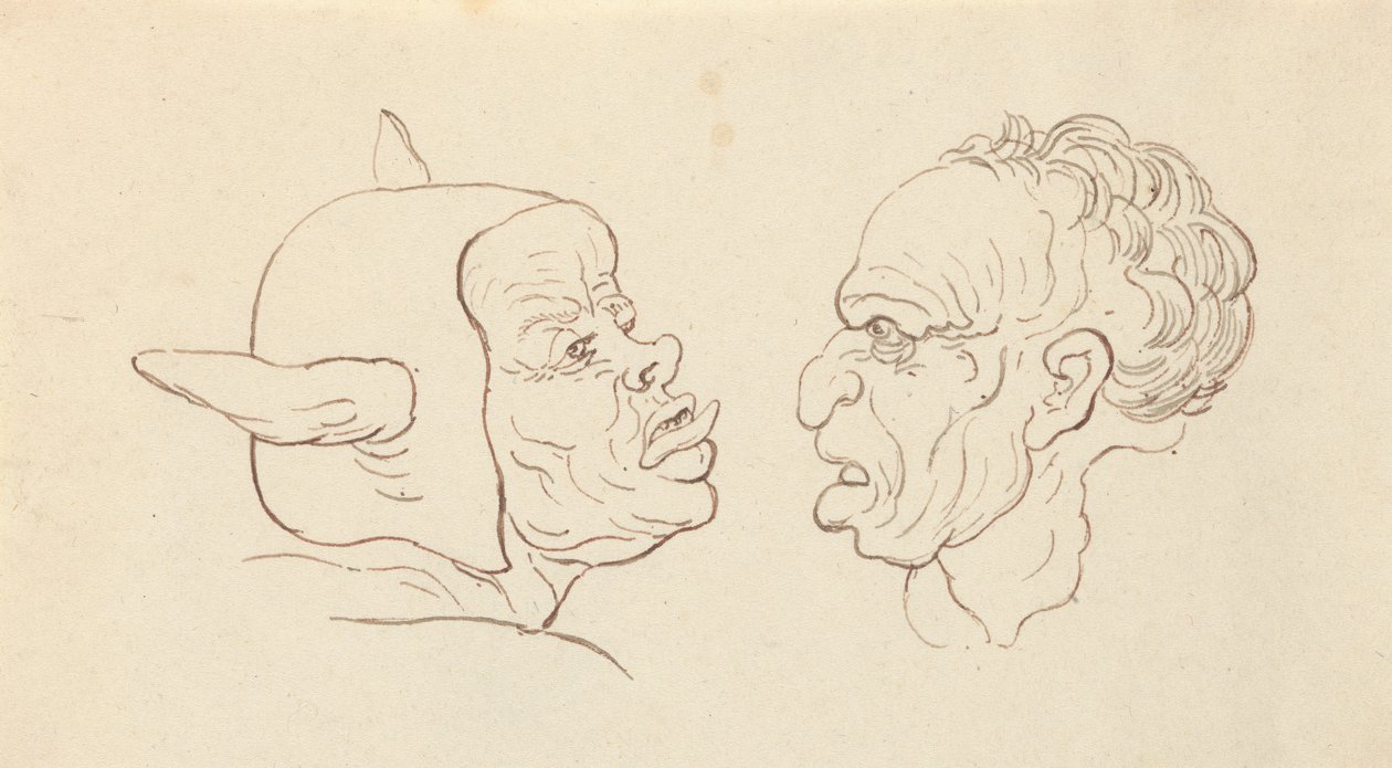 Rysunek z albumu autorstwa Thomas Rowlandson