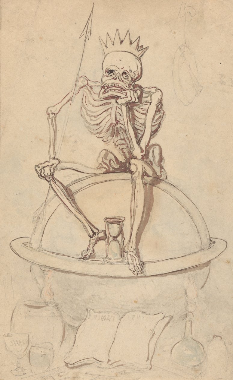 Rysunek z albumu autorstwa Thomas Rowlandson