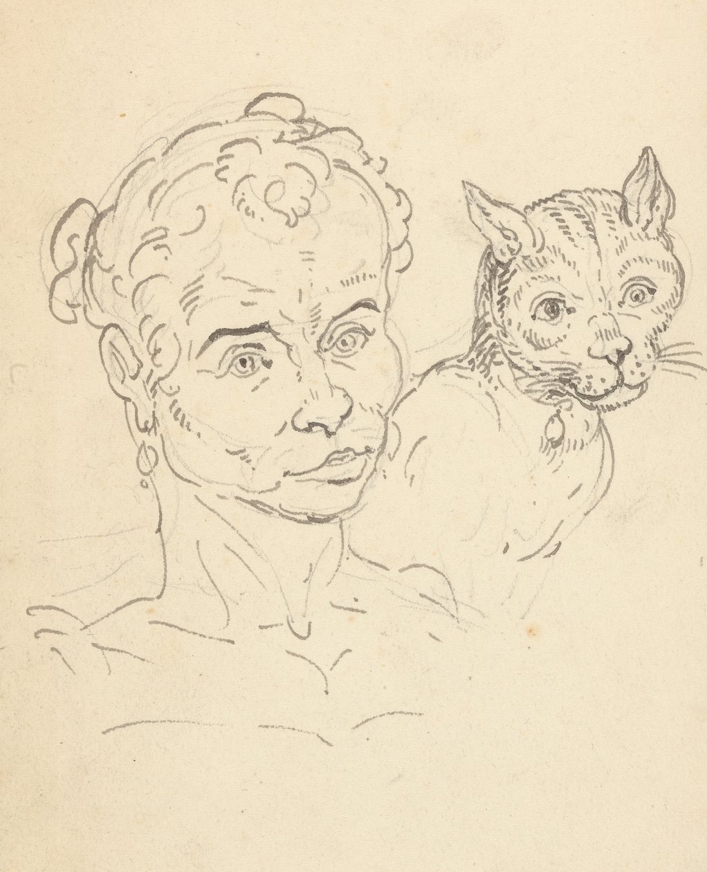 Rysunek z albumu autorstwa Thomas Rowlandson