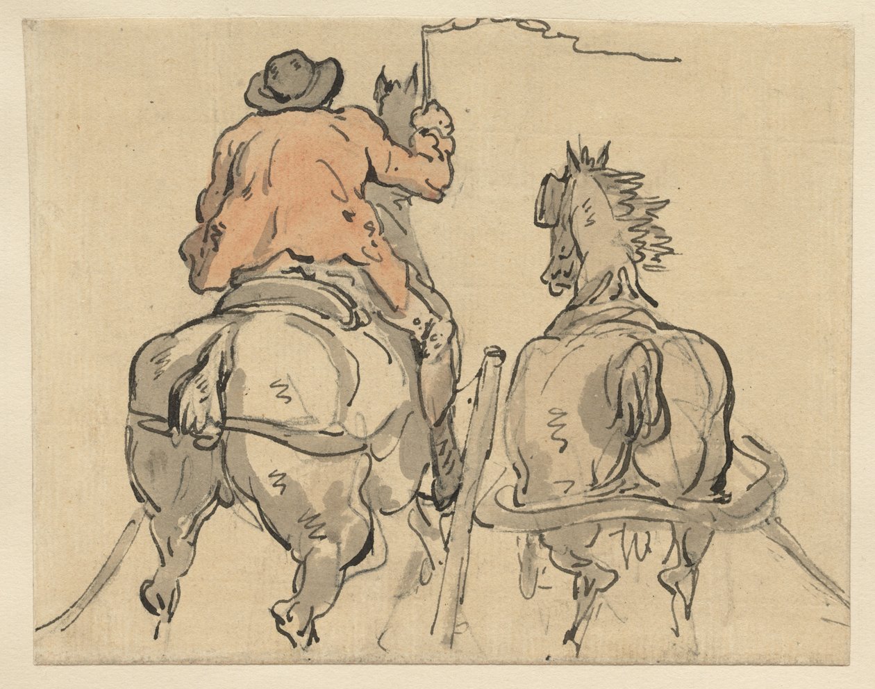 Angielski pocztylion autorstwa Thomas Rowlandson