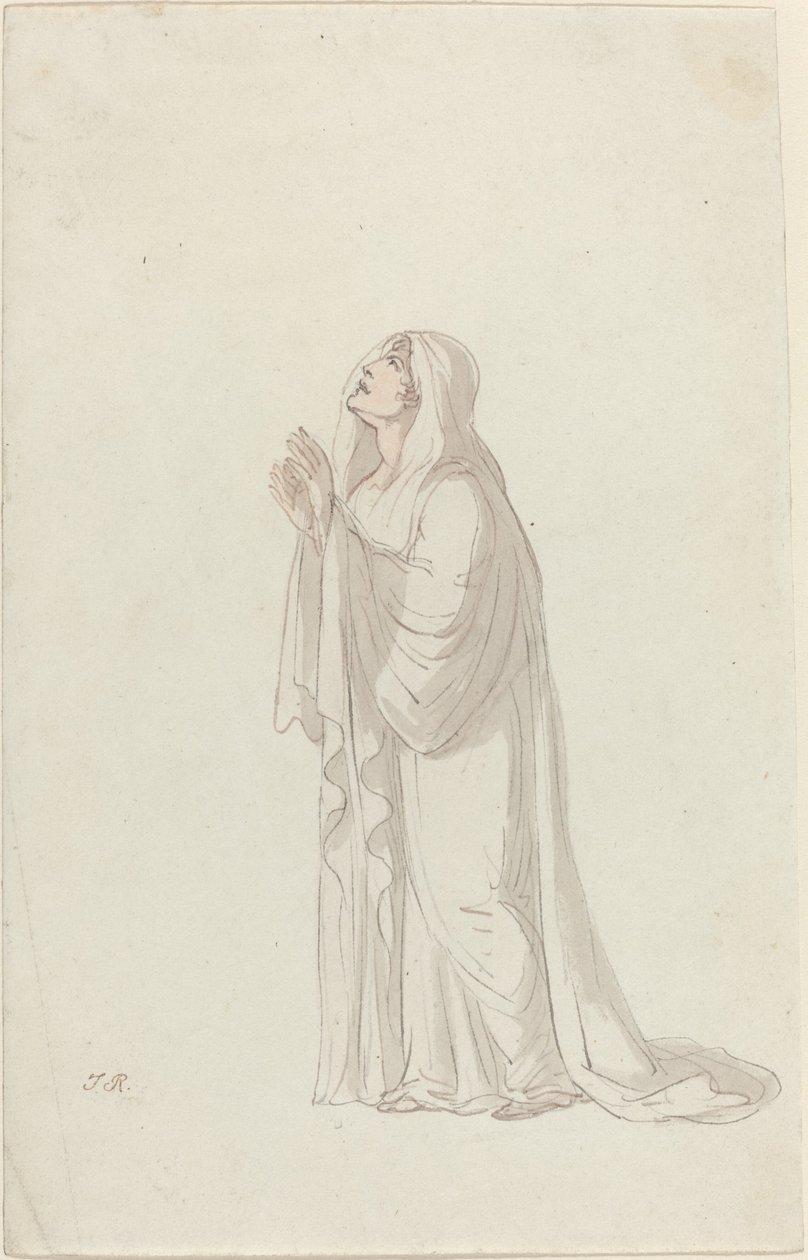 Antyczna figura autorstwa Thomas Rowlandson