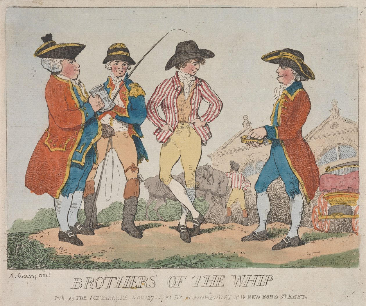Bracia bicza autorstwa Thomas Rowlandson