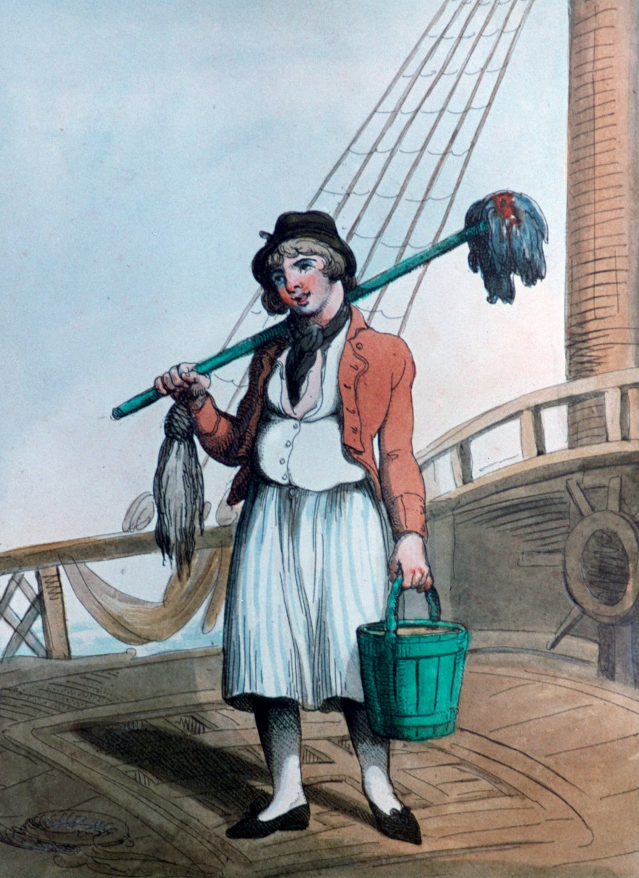 Chłopiec kabinowy, 1799 autorstwa Thomas Rowlandson