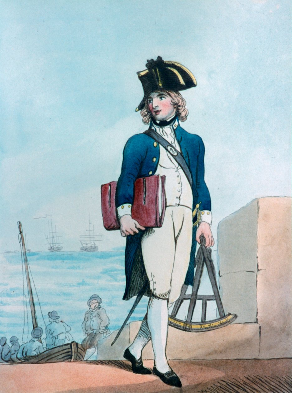 Kandydat na Marines, 1799 autorstwa Thomas Rowlandson