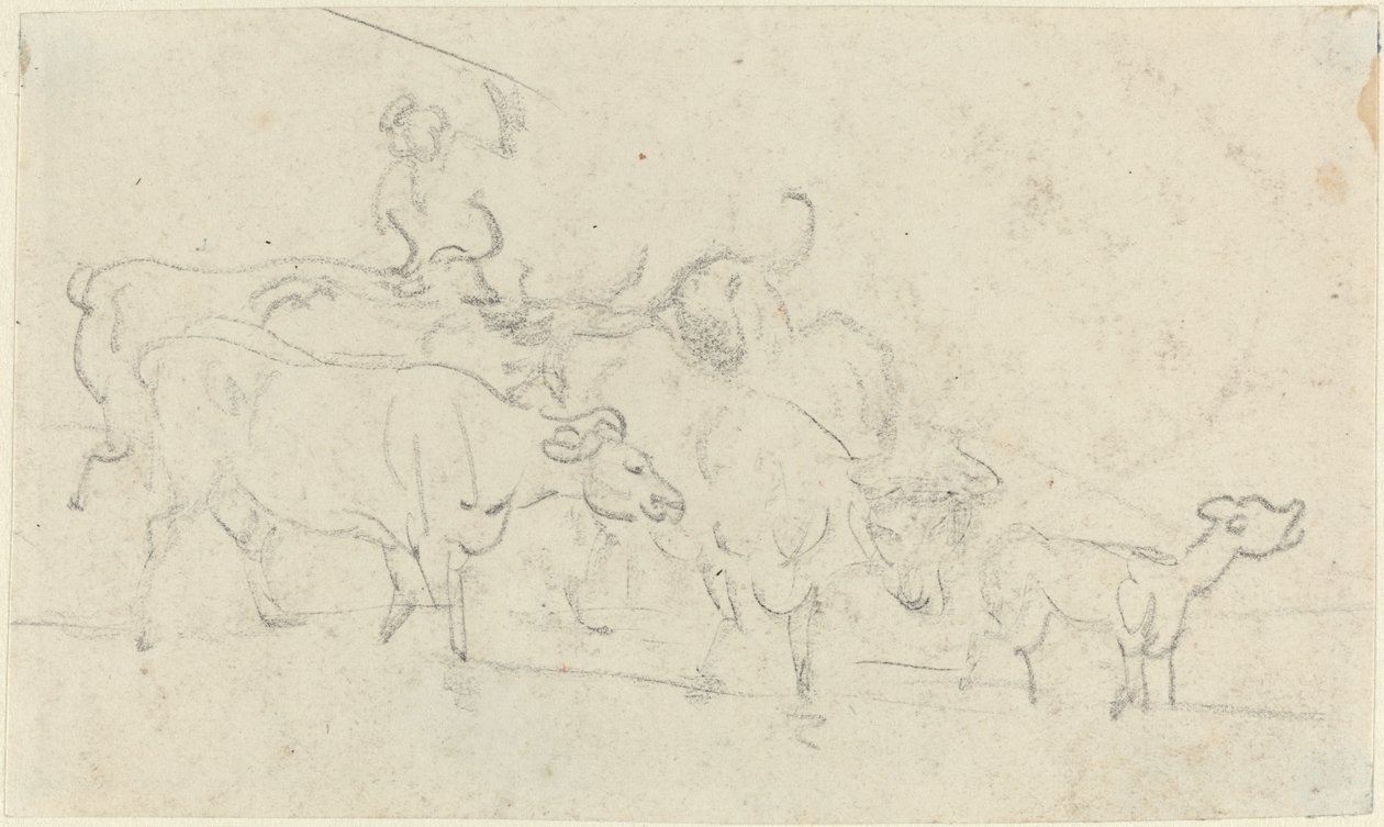 Bydło autorstwa Thomas Rowlandson