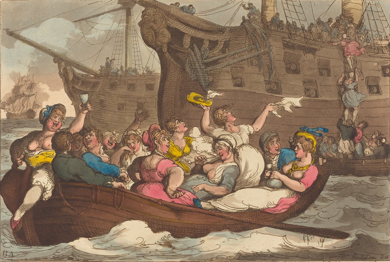 Bydło nie podlega ubezpieczeniu, opublikowane w 1809 r. autorstwa Thomas Rowlandson