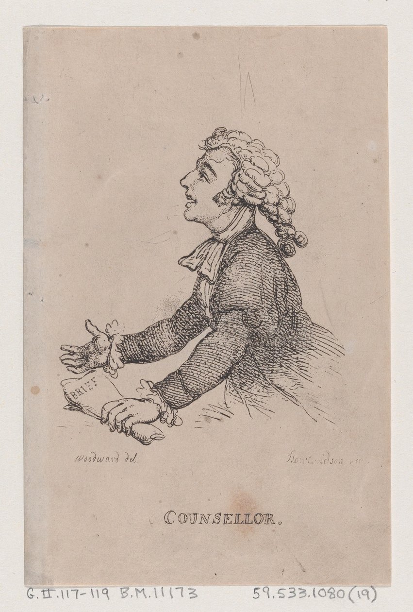 Radca, 1808., 1808. autorstwa Thomas Rowlandson