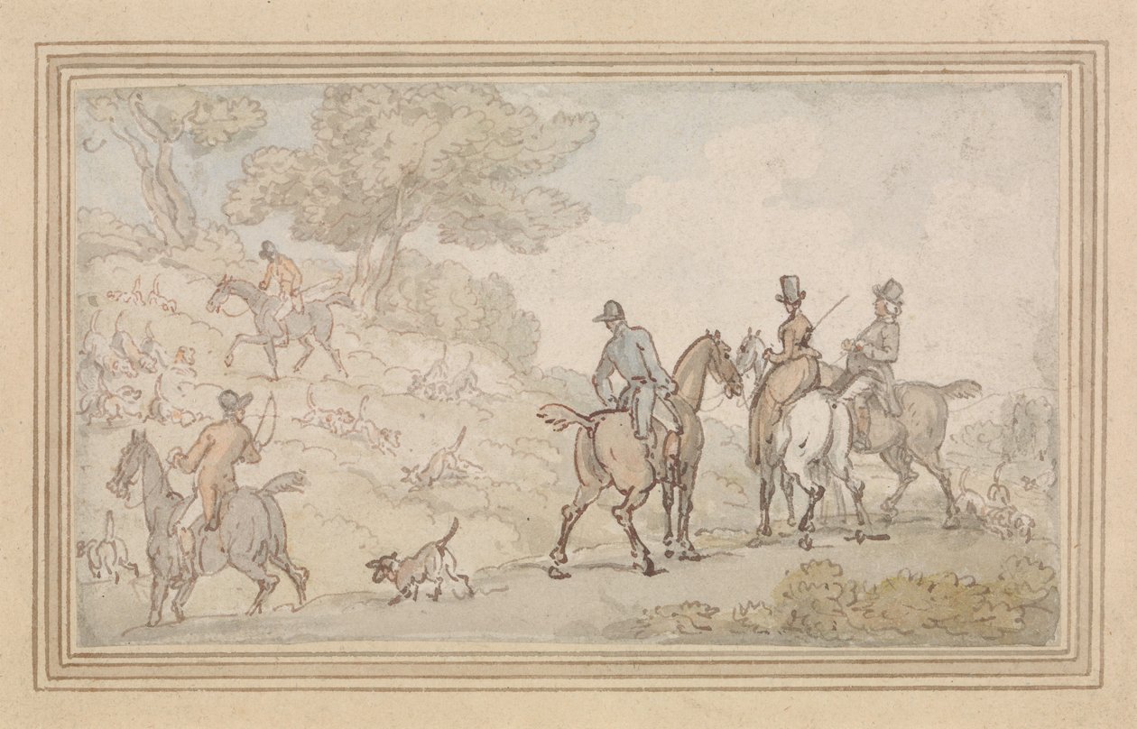 Ilustracja na okładkę autorstwa Thomas Rowlandson