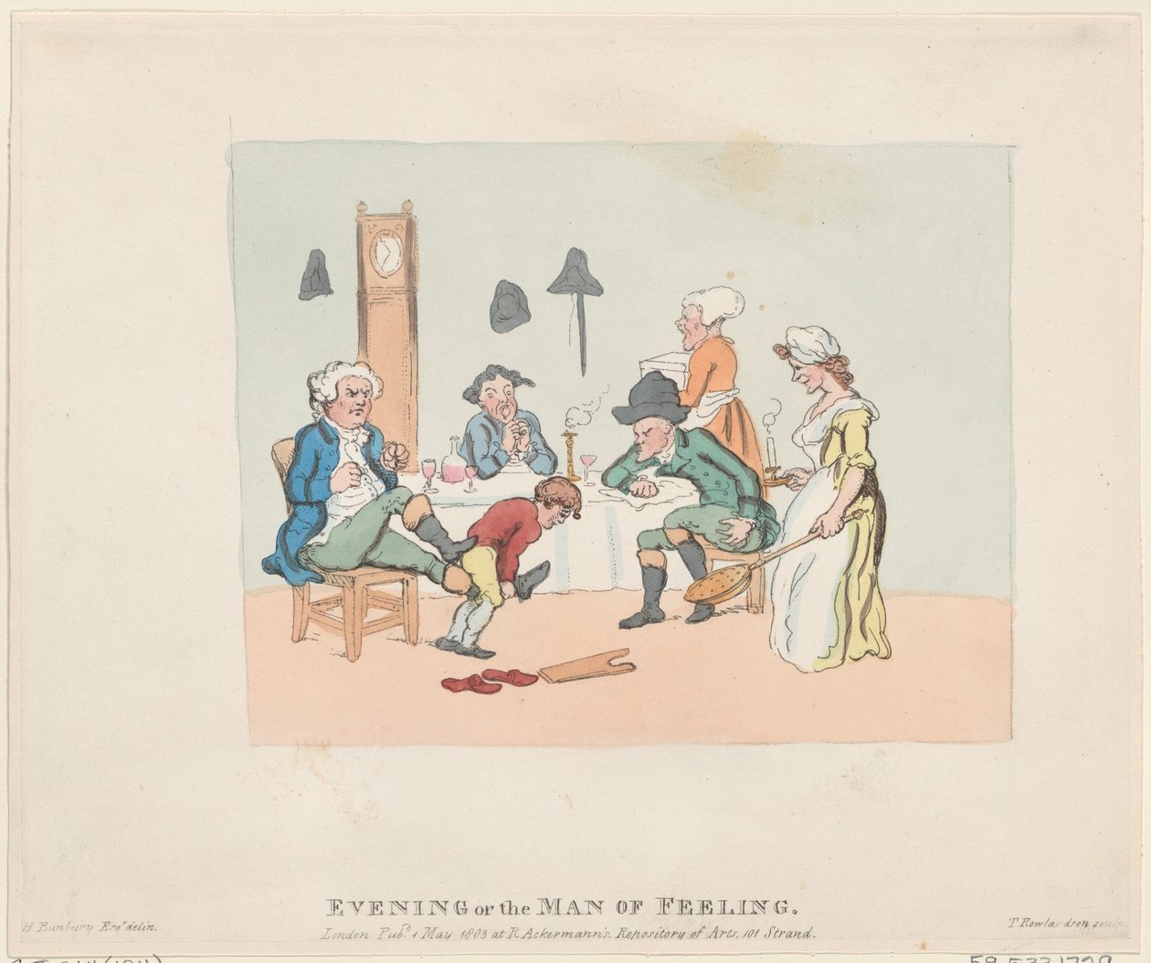 Wieczór, czyli Człowiek Uczucia, 1 maja 1803., 1 maja 1803. autorstwa Thomas Rowlandson