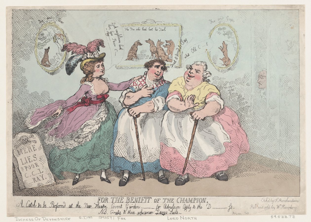 Na korzyść mistrza, 20 maja 1784 r., 20 maja 1784 r. autorstwa Thomas Rowlandson