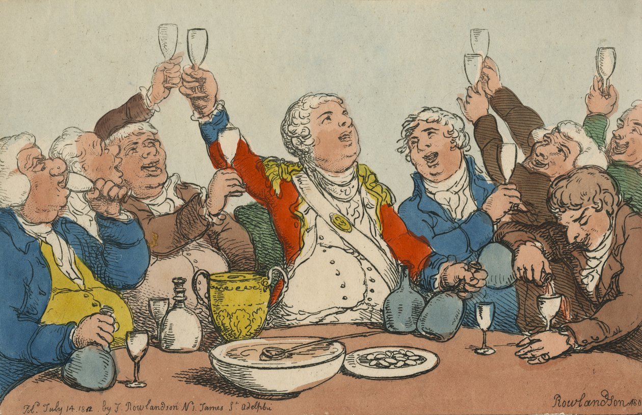 Świecące robaki autorstwa Thomas Rowlandson