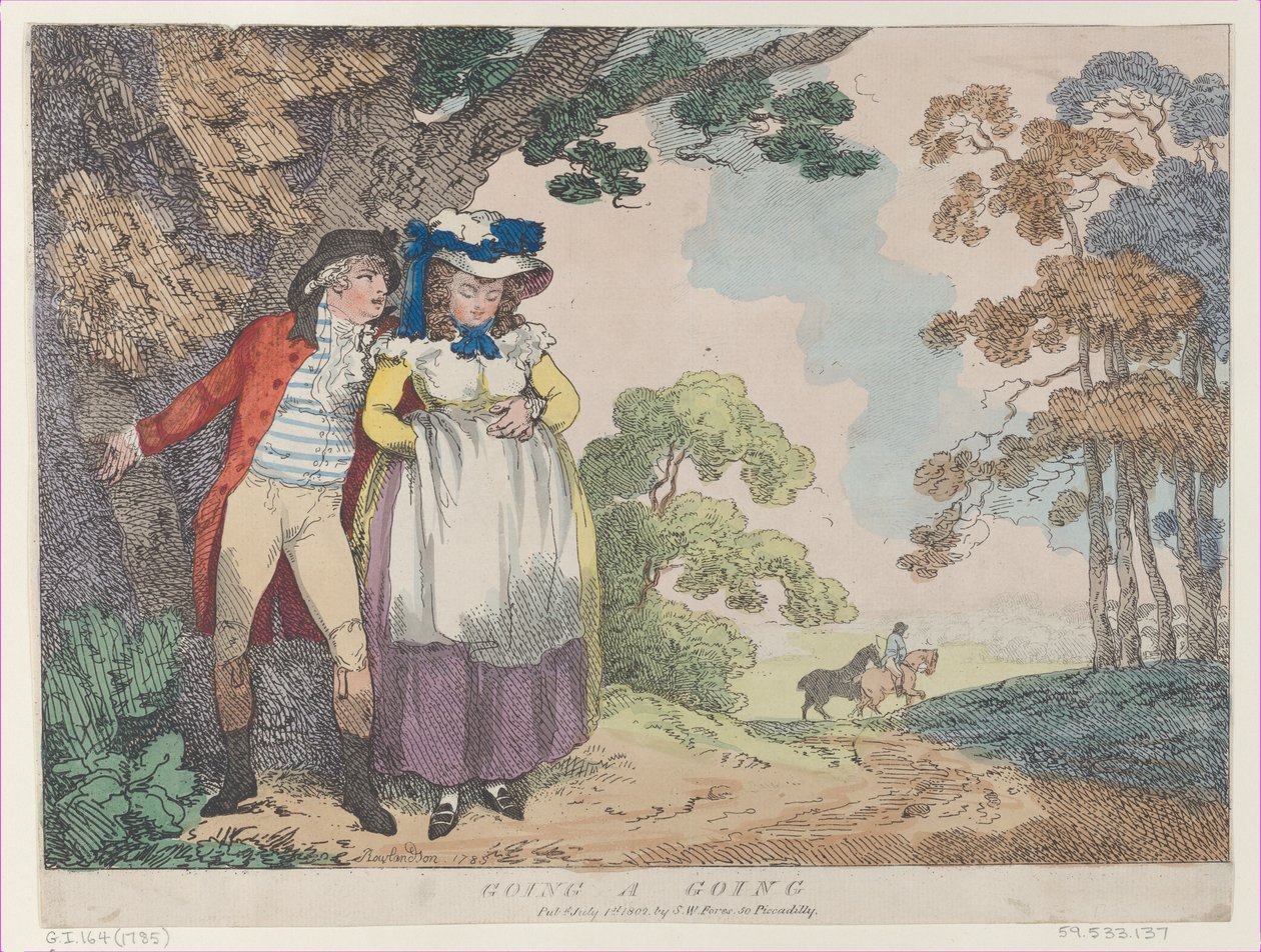 Going, A-Going, [1785], wznowione 1 lipca 1802, [1785], wznowione 1 lipca 1802. autorstwa Thomas Rowlandson