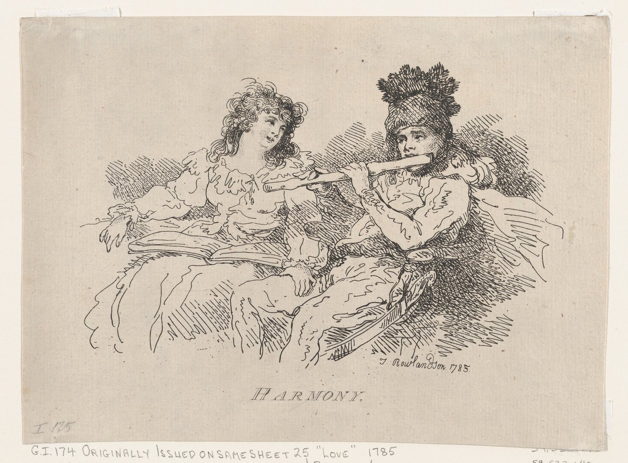 Harmonia autorstwa Thomas Rowlandson