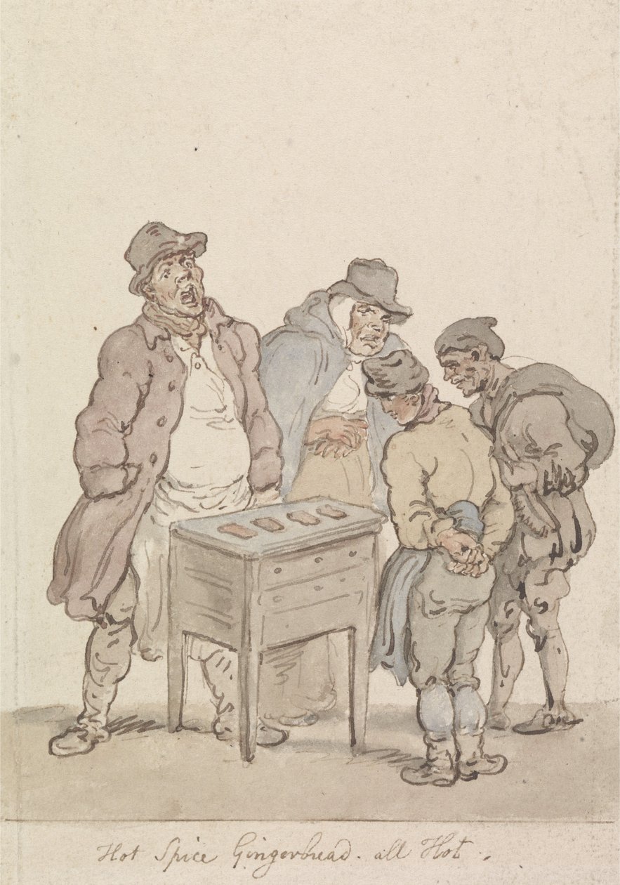 Pikantne pierniki, wszystkie pikantne autorstwa Thomas Rowlandson