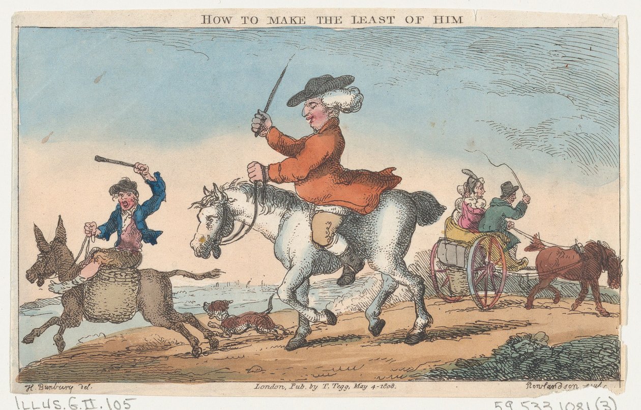 Jak zrobić z niego najmniej, 4 maja 1808 r., 4 maja 1808 r. autorstwa Thomas Rowlandson
