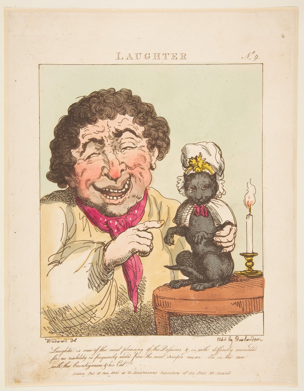 Śmiech, 21 stycznia 1800. autorstwa Thomas Rowlandson