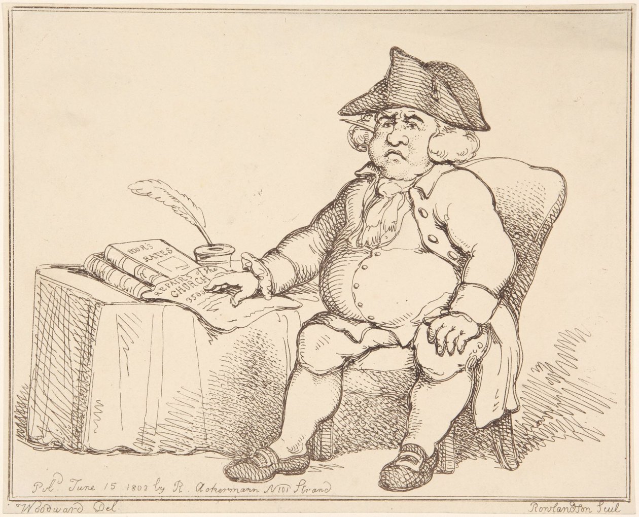 Od stołu do stołu autorstwa Thomas Rowlandson